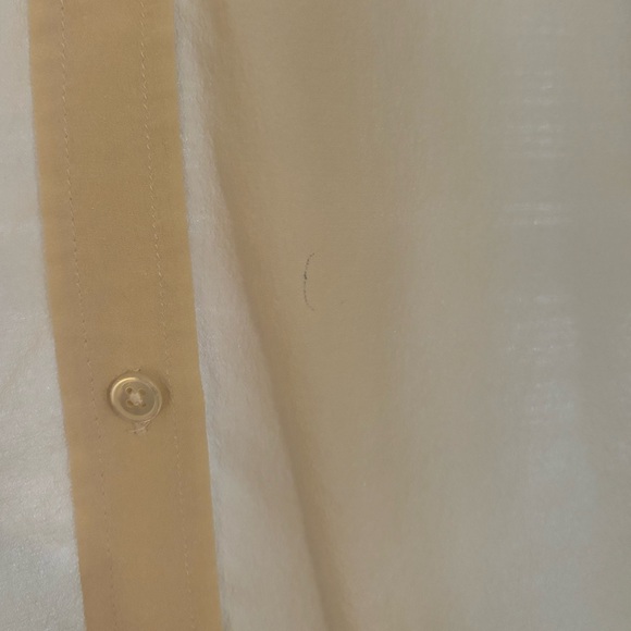 Everlane Off White Washable Clean Silk Relaxed Shirt - Picture 4 of 8